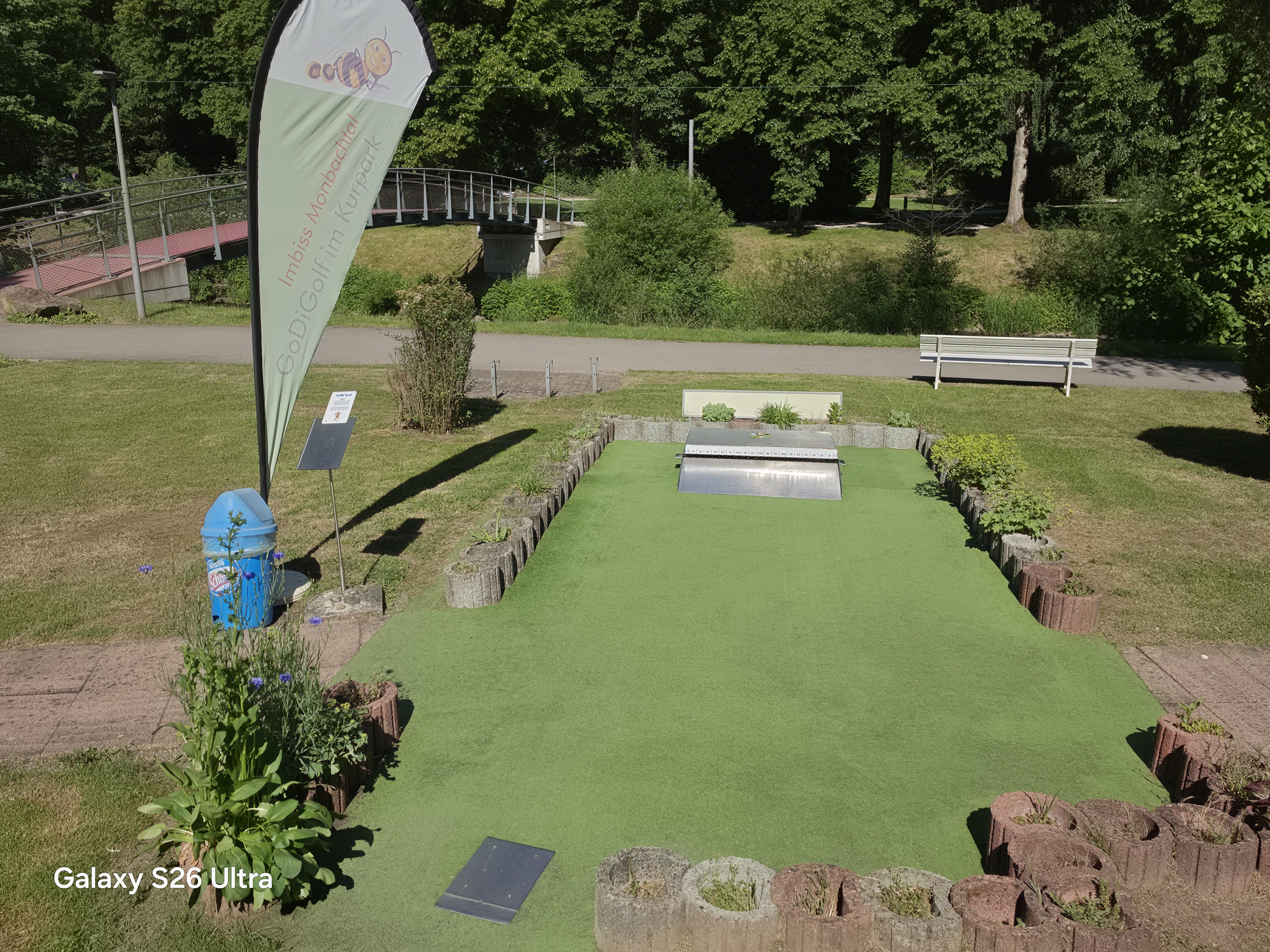GoDiGolf Anlage im Kurpark Bad Liebenzell